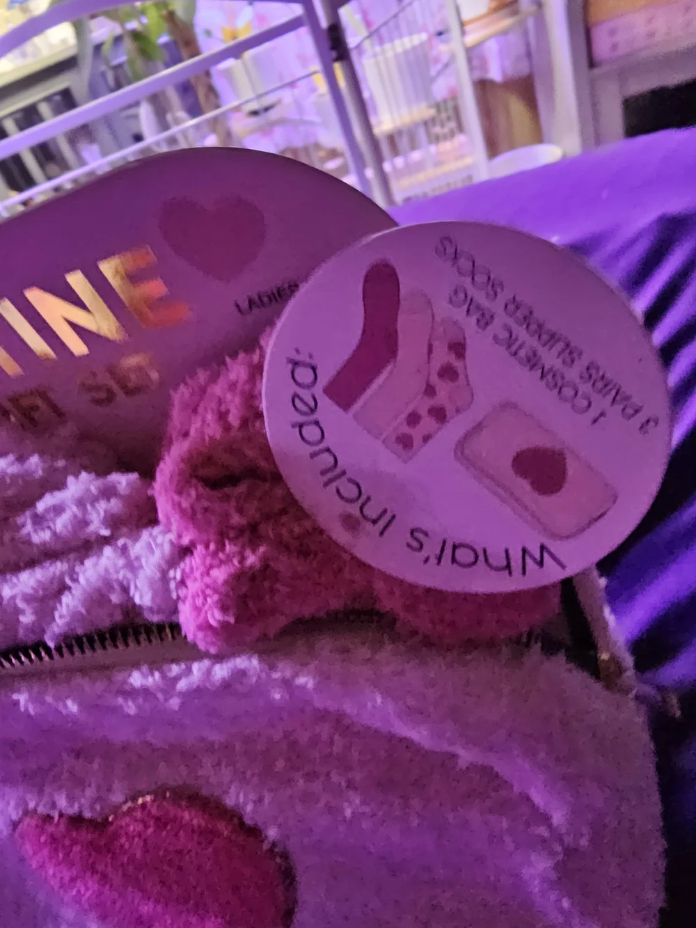 Valentine Sock Gift Set NIP Retail $16